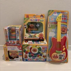 【送料・手数料無料】アンパンマン　おもちゃ　新品未使用　5点セット