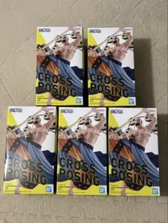 フィギュア　ワンピースCROSS POSING エネル 5体セット 最新プライズ