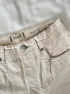 YANUK〈ヤヌーク〉ハイウエストデニム