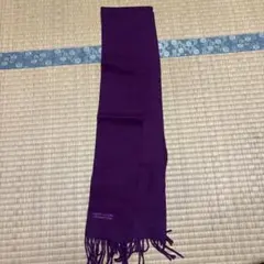 UNITED COLORS OF BENETTON 紫 マフラー