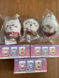 エニマイくじ　ちいかわ　D賞 ちいかわ、ハチワレ、モモンガ　E賞　キャンドル