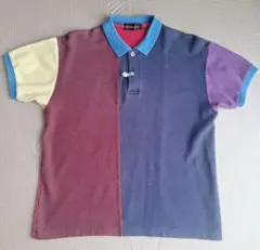 CHAPS RALPH LAUREN クレイジーパターン ポロシャツ Lのサムネイル