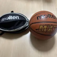 モルテン バスケットボール 7号 JBA公式サイズ 屋外用 ボールケース付き