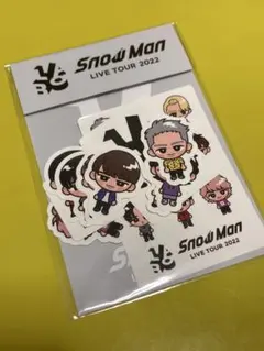 Snow Man LIVE TOUR 2022 すのチル　ステッカーセット