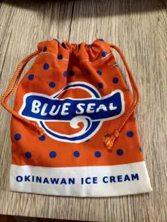 BLUE SEAL 巾着袋 沖縄アイスクリーム