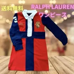 RALPH LAUREN  ラルフローレン　ワンピース　ロゴ入り
