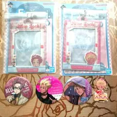 ❁ブルーロック 糸師冴 士道龍聖 パスケース 缶バッジ アクキー まとめ売り