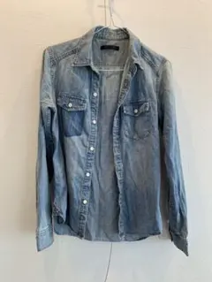 デニムシャツ M