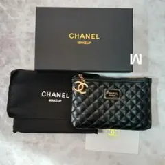 CHANEL ノベルティ　キルティング　パソコンケース 新品 シャネル Beauty ノベルティ パソコンケース ハンドポーチ - メルカリ