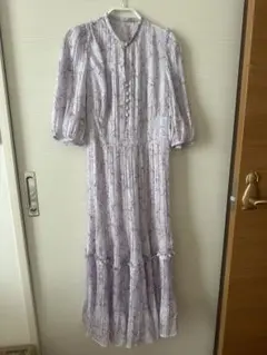 スナイデル　SNIDEL プリーツシフォンワンピース　0 未使用