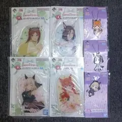 ウマ娘 一番くじ D賞 ビッグアクリルスタンド コンプ ラバーマスコット