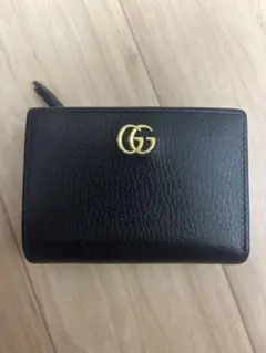 GUCCI 日本限定 二つ折り財布 ブラック/レッド