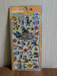 【正規品】ズートピア プチドロップステッカー