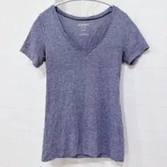 オールドネイビー Ｔシャツ Ｖネック 半袖【XS】ライトネイビー 混紡素材のサムネイル