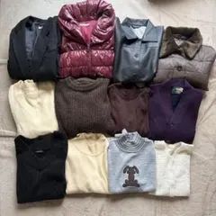 レディース　冬服　まとめ　12点　セーター　カーディガン　ニット ジャケット