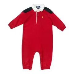 人気 ポロラルフローレン ロンパース 赤 Ralph Lauren 18M