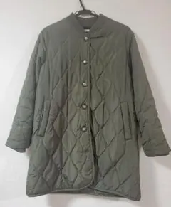 オリーブグリーン キルティングコート　ジャケット