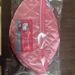 ハローキティ サテンポーチ 約9cm×約14cm
