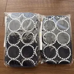 ミナペルホネン　タンバリンほぼ日ひきだしポーチ姉&ちいさいポーチセット新品未使用のサムネイル