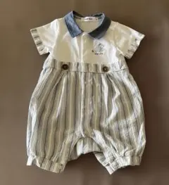 【新品未使用】Bebe SRAP SLIP 半袖ロンパース