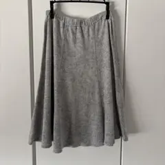 ATSURO TAYAMA グレー フレアスカート EUR36
