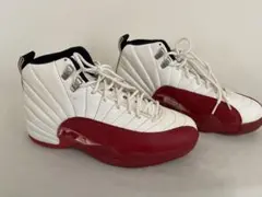 26.5cm USED ナイキ エアジョーダン12 ホワイト レッド