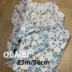 オバイビ　薄手長袖　86cm まとめ売り 保育園着のサムネイル