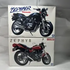 【2台セット】1/12 カワサキ ゼファー プラモデルのサムネイル