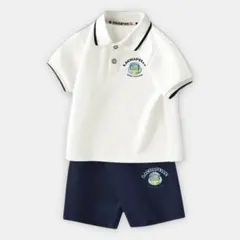 【キッズ服】男の子夏用Tシャツ短パンPOLOセット