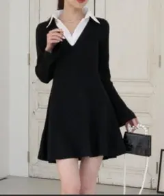 ロイヤルパーティー ニットワンピース