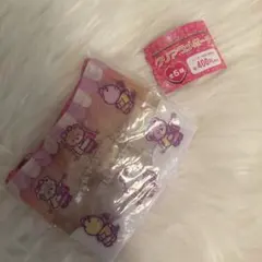 ハローキティ×マツケンサンバ クリアラメポーチ　ガチャガチャ タイニーチャム