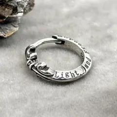 フープピアス メンズ シルバー925 リングピアス 新品 片耳【PN291-1】