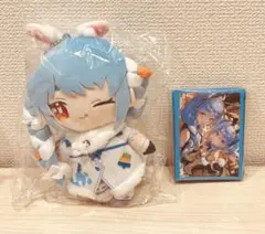 兎田ぺこら 活動6周年記念 カードスリーブ ぺこーらぬいぐるみ