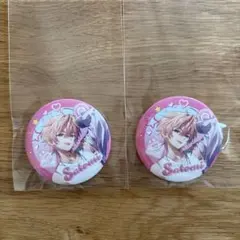 すとぷり　さとみくん　缶バッジ 2個セット