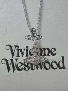 Vivienne Westwood ネックレス オーブ クリスタル jsns - メルカリ