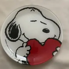 未使用 スヌーピー SNOOPY ガラスプレート 皿