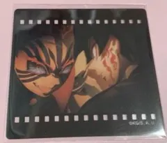 鬼滅の刃 ダイニング お楽しみくじ 義勇 猗窩座 フィルム風クリアカード