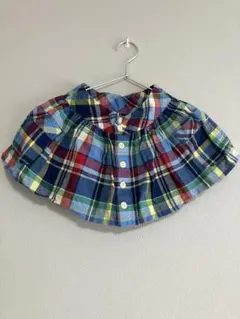 Ralph Lauren チェック柄スカート 4/4T