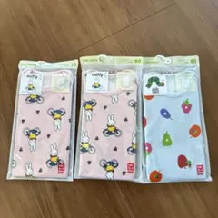 ユニクロ　ボディスーツ　ミッフィー　はらぺこあおむし70〜80