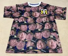 阪神タイガース　選手顔柄Ｔシャツ　 Lサイズ　村上選手