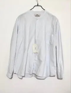 kaval stand collar simple shirt