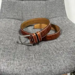 Anderson's 型押し レザーベルト イタリア製のサムネイル