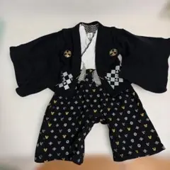 ベビー　袴　端午の節句　こどもの日　袴ロンパース　90 ディズニー　ミッキー