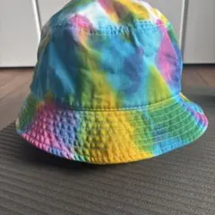 バゲットハット　サイズS/M タイダイ　派手　フェスのサムネイル