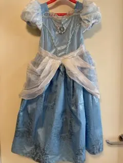 【値下げ】シンデレラ　ドレス　ディズニー　ハロウィン　キッズ120のサムネイル