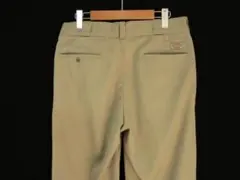 w31位 90s ビンテージ【Dickies】TALONジップ874ワークパンツ