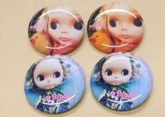 Blythe ブライス 缶バッジ 6個セット Pretty Flower - メルカリ