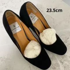 お値下げ！LANVIN en Bleu ブラック ハイヒール