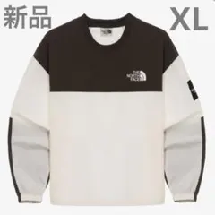 新品タグ付き！THE NORTH FACE アルバニークルーネック 韓国　XL