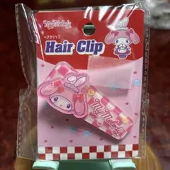 My Melody ヘアクリップ ピンクウサギ